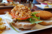 Hamburguesa vegana La Marmita del Druida