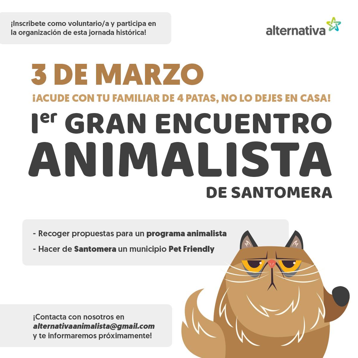Encuentro animalista Santomera