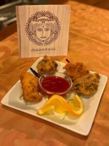 2025 Maharani Tapa 1 Pakora de Champiñon del Restaurante Maharani